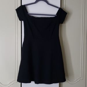 Free people little black mini dress